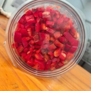 Morrón Rojo listo para cocinar - 300 GR -